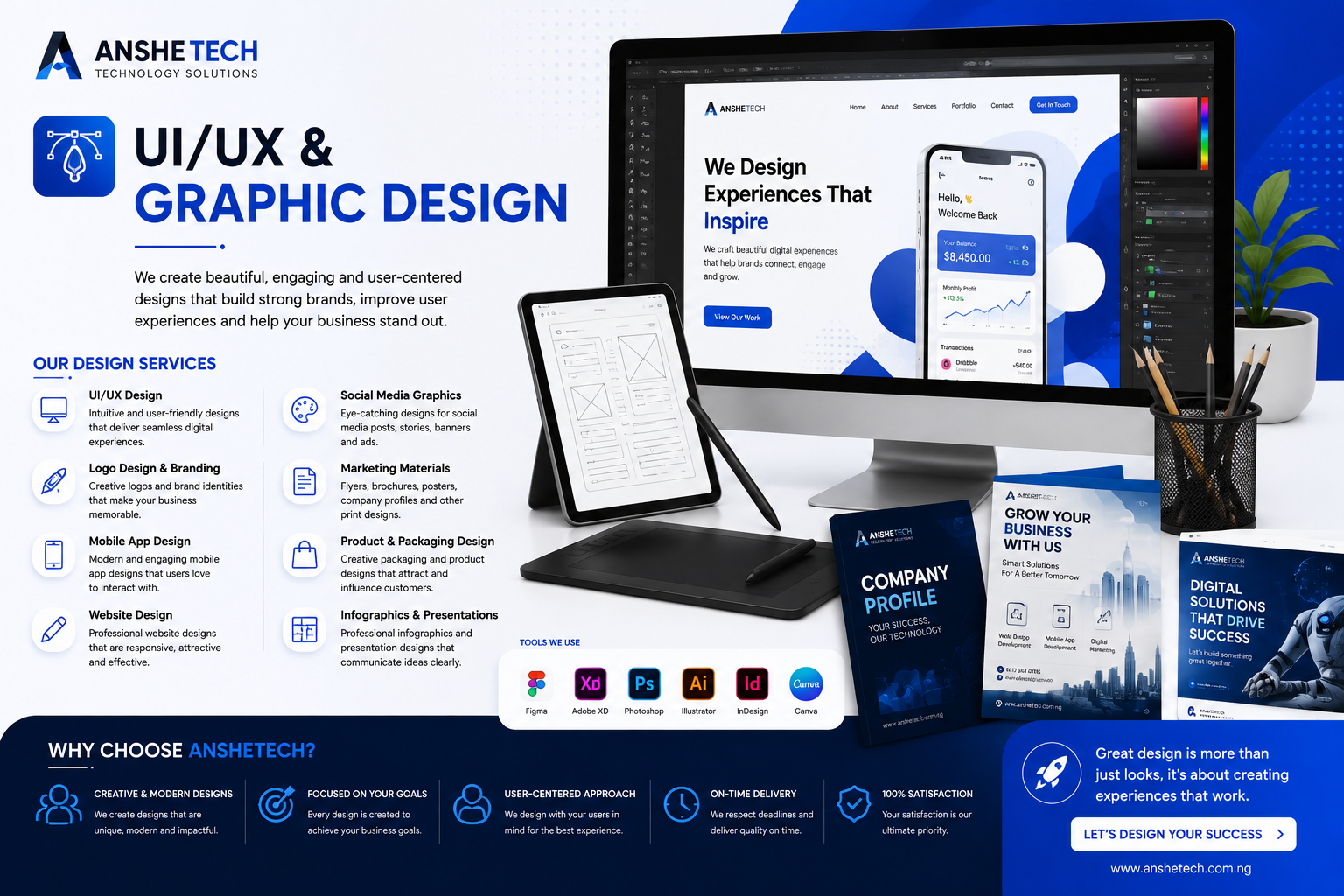 UI/UX & Graphic Design